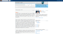 Desktop Screenshot of everyday-is-a-gift.blogspot.com