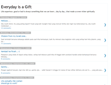 Tablet Screenshot of everyday-is-a-gift.blogspot.com