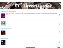 Tablet Screenshot of elinvestigadordetr.blogspot.com