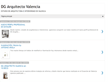 Tablet Screenshot of dgarquitecto.blogspot.com