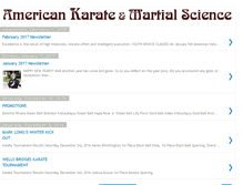 Tablet Screenshot of americankarateandmartialscience.blogspot.com