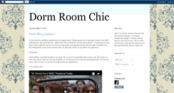 Desktop Screenshot of dormroomchic.blogspot.com