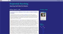 Desktop Screenshot of desperatelysearching.blogspot.com