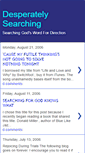 Mobile Screenshot of desperatelysearching.blogspot.com