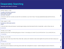 Tablet Screenshot of desperatelysearching.blogspot.com