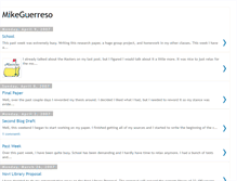 Tablet Screenshot of mikeguerreso.blogspot.com