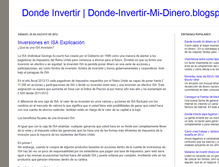 Tablet Screenshot of donde-invertir-mi-dinero.blogspot.com