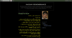 Desktop Screenshot of hassanjamali.blogspot.com