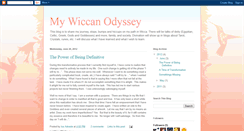 Desktop Screenshot of my-wiccan-odyssey.blogspot.com