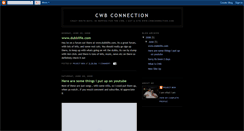 Desktop Screenshot of cwbconnection.blogspot.com