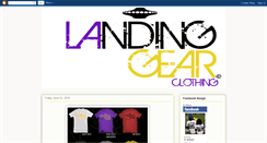 Desktop Screenshot of landinggearclothing.blogspot.com