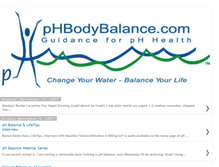 Tablet Screenshot of phbodybalance.blogspot.com