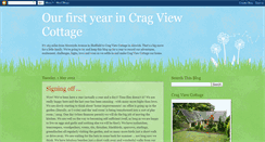 Desktop Screenshot of cragviewcottageyear1.blogspot.com