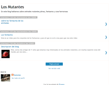 Tablet Screenshot of losmutantes09.blogspot.com