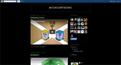 Desktop Screenshot of mickcartoons.blogspot.com