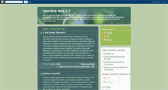 Desktop Screenshot of interfete-web-20.blogspot.com