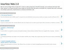 Tablet Screenshot of interfete-web-20.blogspot.com