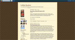 Desktop Screenshot of leftistquaker.blogspot.com