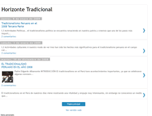 Tablet Screenshot of horizontetradicional.blogspot.com