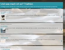 Tablet Screenshot of imke-undwasmachichso-triathlon.blogspot.com