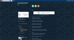 Desktop Screenshot of evenescence13.blogspot.com