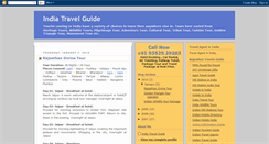 Desktop Screenshot of indiatravelsguide.blogspot.com