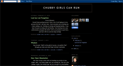 Desktop Screenshot of chubbygirlscanrun.blogspot.com