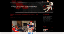 Desktop Screenshot of blogdoshorrores.blogspot.com