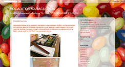 Desktop Screenshot of bocaditosmaracuchos-2010.blogspot.com