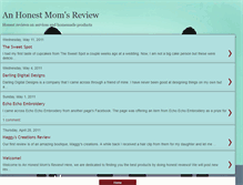 Tablet Screenshot of anhonestmomsreview.blogspot.com