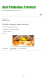 Mobile Screenshot of best-psdtutorials.blogspot.com
