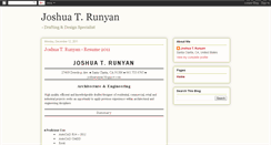 Desktop Screenshot of joshuarunyan.blogspot.com