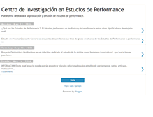 Tablet Screenshot of estudiosperformance.blogspot.com