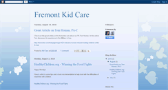 Desktop Screenshot of fremontkidcare.blogspot.com