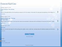 Tablet Screenshot of fremontkidcare.blogspot.com