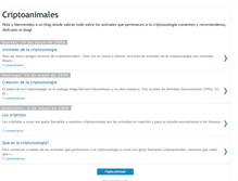 Tablet Screenshot of criptoanimales.blogspot.com