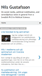 Mobile Screenshot of nilsgustafsson.blogspot.com