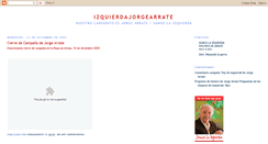 Desktop Screenshot of izquierdajorgearrate.blogspot.com