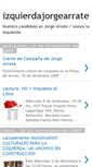 Mobile Screenshot of izquierdajorgearrate.blogspot.com