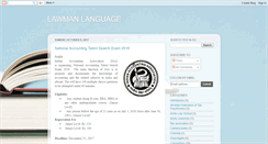 Desktop Screenshot of lawmanlanguage.blogspot.com