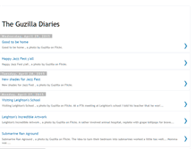 Tablet Screenshot of guzilladiaries.blogspot.com
