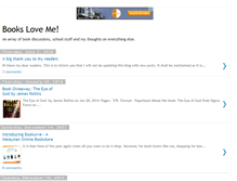 Tablet Screenshot of booksloveme.blogspot.com