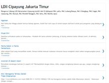 Tablet Screenshot of ldii-cipayung-jakarta-timur.blogspot.com