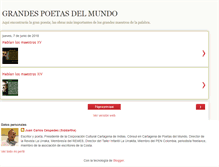 Tablet Screenshot of grandespoetasdelmundo.blogspot.com