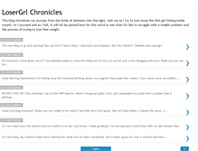 Tablet Screenshot of losergrl.blogspot.com