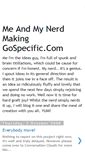 Mobile Screenshot of meandmynerd.blogspot.com