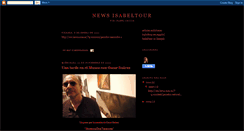 Desktop Screenshot of newsisabeltour.blogspot.com