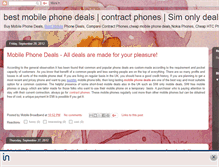 Tablet Screenshot of mobilephonescontracts.blogspot.com