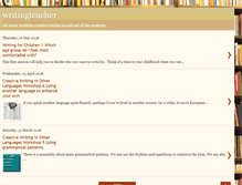 Tablet Screenshot of creative-writingteacher.blogspot.com