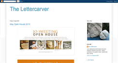 Desktop Screenshot of lettercarver.blogspot.com